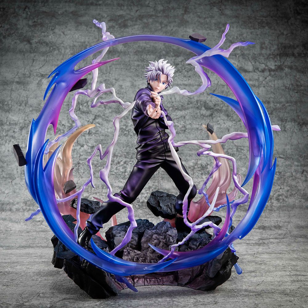 PRE ORDINE - Jujutsu Kaisen DX PVC Statue Satoru Gojo Kyoshiki Murasaki Ver. 26 cm