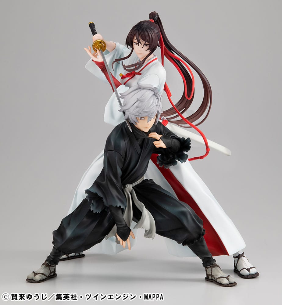 PRE ORDINE - Hell´s Paradise Lucrea PVC Statues 2-Pack Gabimaru & Sagiri Yamada Asaemon 20 cm