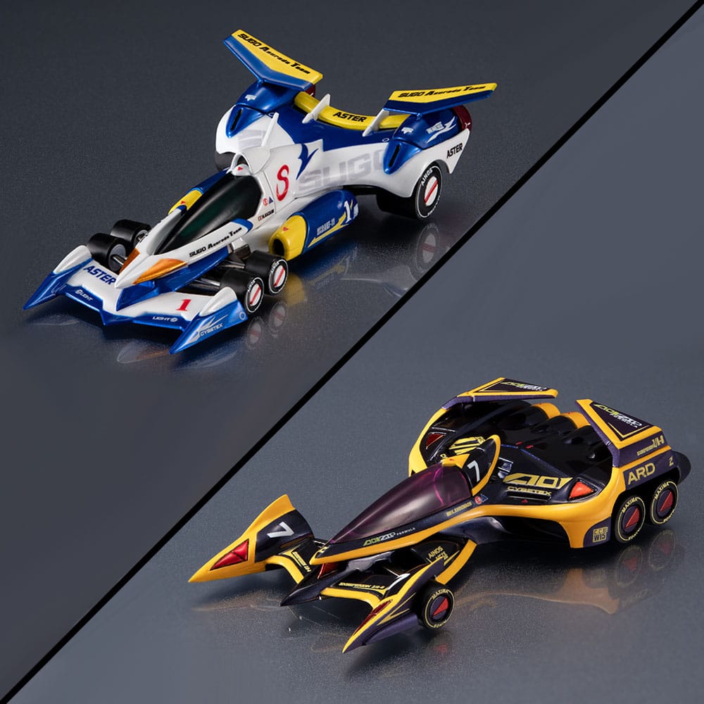 PRE ORDINE - Future GPX Cyber Formula Vehicle Experion Z/A-8 Knight Shoemach Model C.F.C Heritage Edition 7 cm
