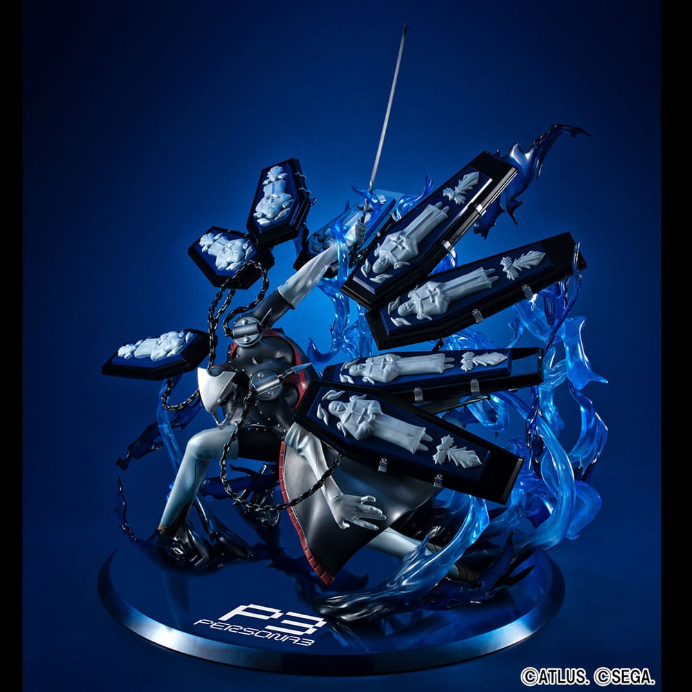 PRE ORDINE - Persona 3 Game Character Collection DX PVC Statue Thanatos 30th Anniversary Edition 30 cm