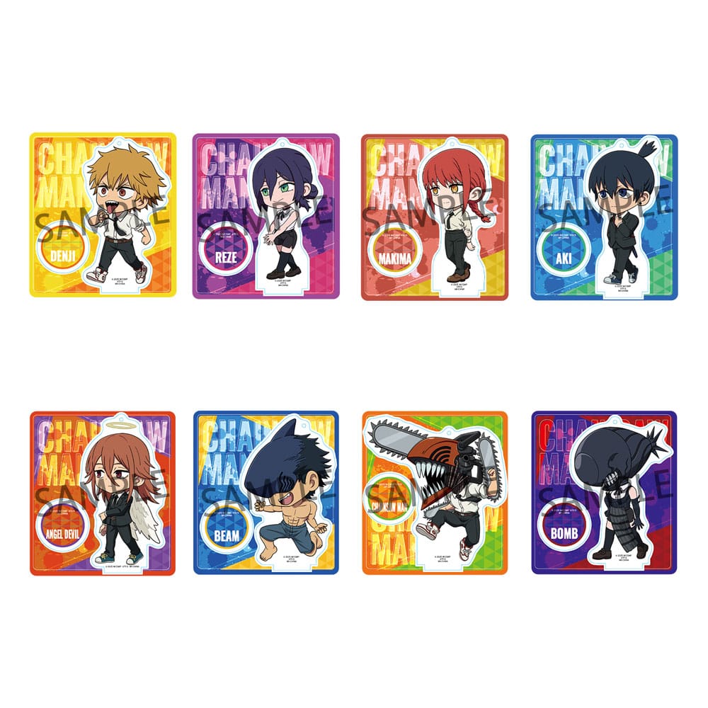 PRE ORDINE - Chainsaw Man The Movie: Reze Arc TokoToko Acrylic Figure Blind Box Display 9 cm (8)