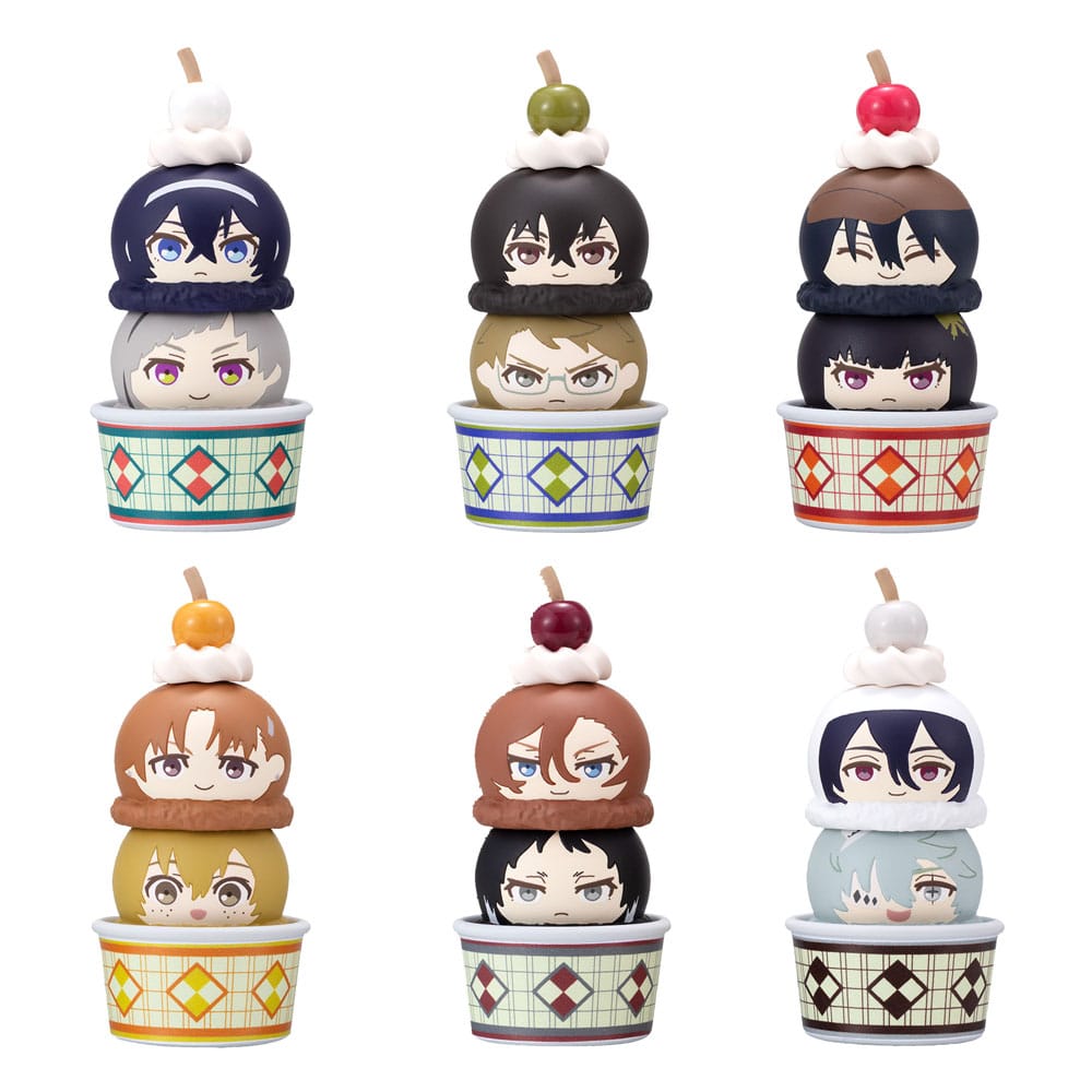 PRE ORDINE - Bungo Stray Dogs Tsumichen Stack up & Change Trading Figure 6-Pack 8 cm (with gift)