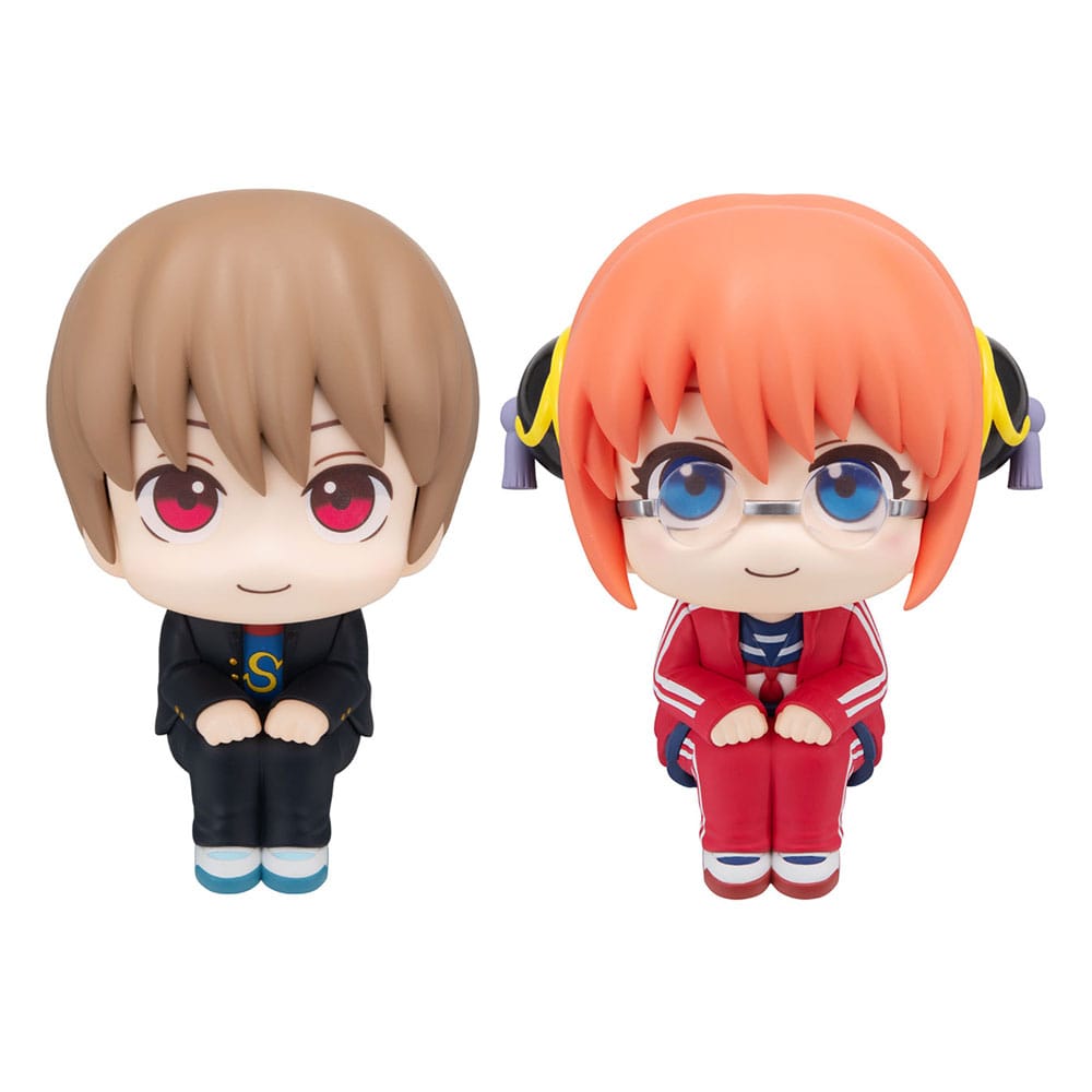 PRE ORDINE - Mr. Ginpachi´s Zany Class Look Up PVC Statues Kagura & Sogo Okita (with gift) 11 cm
