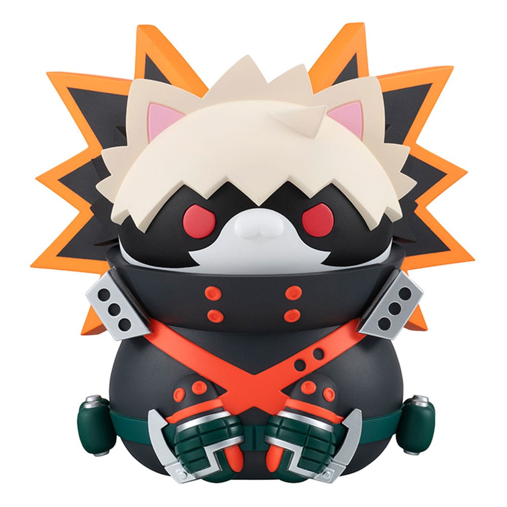 PRE ORDINE - My Hero Academia Mega Cat Project Nyanto! The Big Heroaca Cats Series Series Trading Figure Katsuki Bakugo 12 cm
