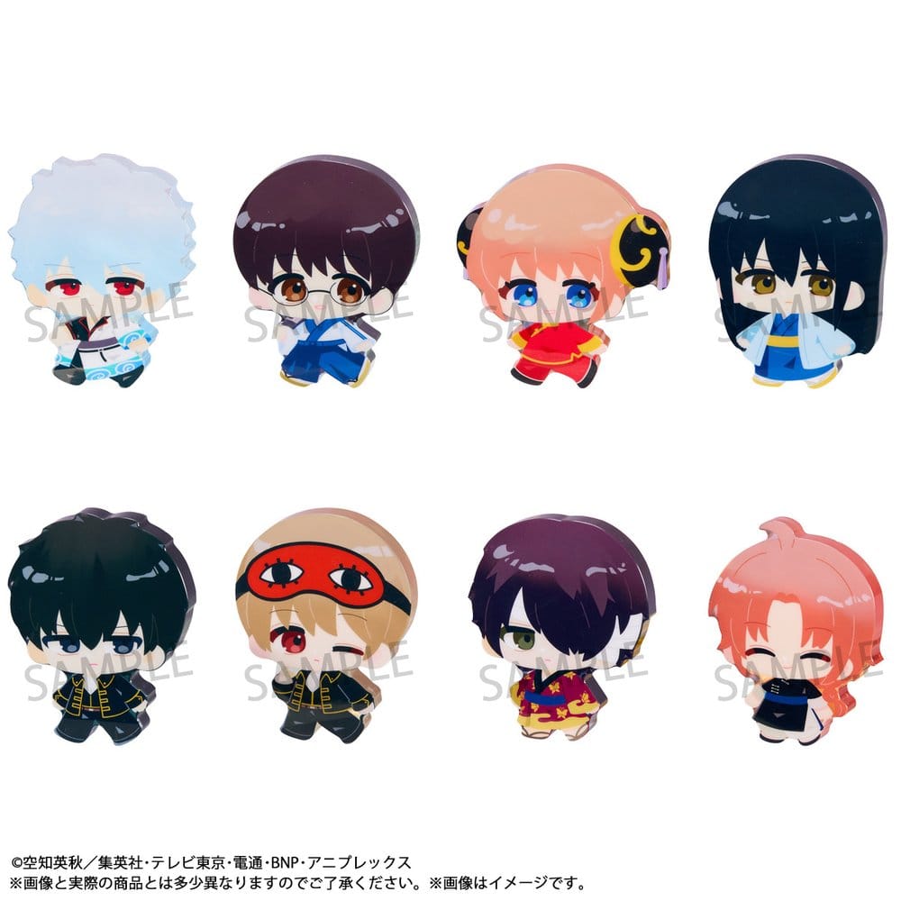PRE ORDINE - Gintama Karakoro Clear Candy Trading Figure Vol. 2 5 cm Blind Box Assortment (8)