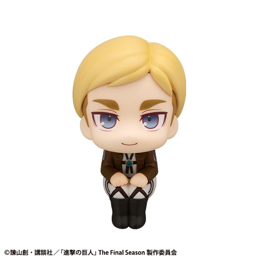 PRE ORDINE - Attack on Titan Look Up PVC Statue Erwin Smith 11 cm