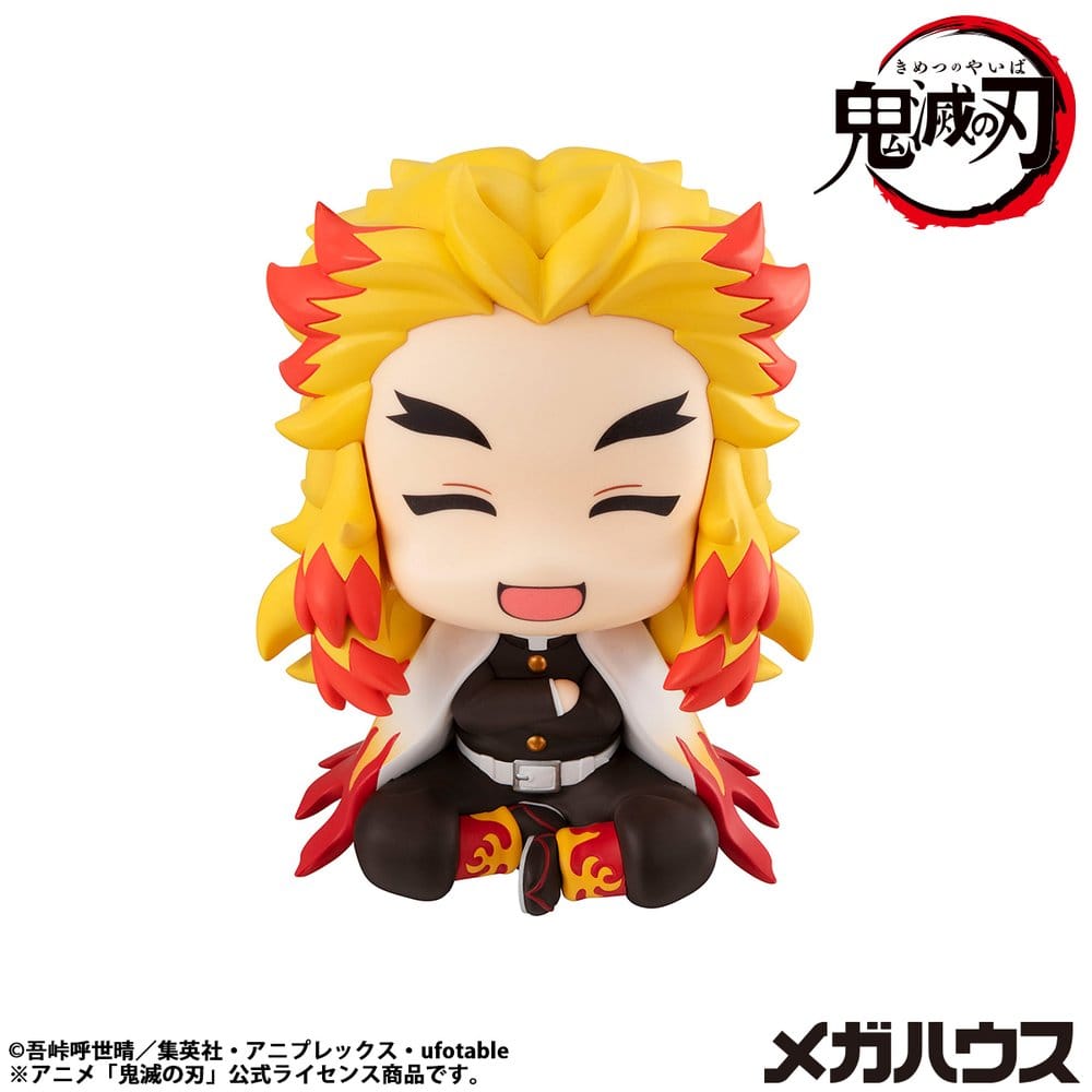 PRE ORDINE - Demon Slayer: Kimetsu no Yaiba Look Up PVC Statue Rengoku Kyoujurou Smile Ver. 11 cm