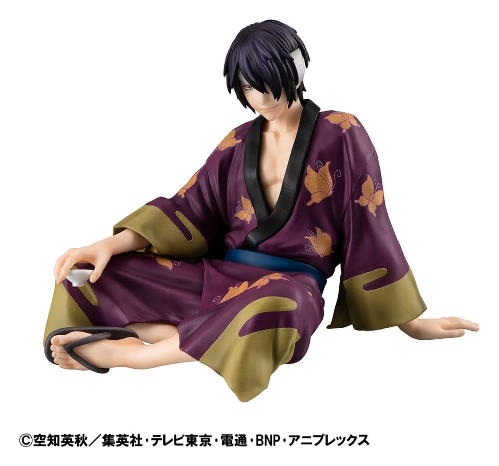 PRE ORDINE - Gintama G.E.M. Series PVC Statue Takasugi San Palm Size 9 cm