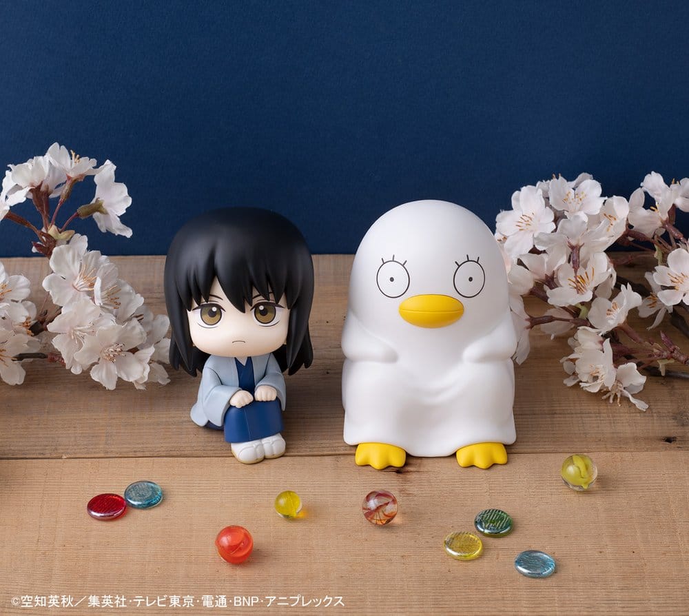 PRE ORDINE - Gintama Look Up PVC Statues Kotaro Katsura & Elizabeth 11 cm (with gift)