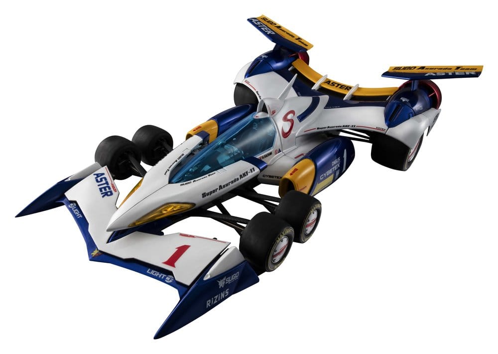 PRE ORDINE - Future GPX Cyber Formula Variable Action Hi-SPEC Vehicle Super Asurada AKF-11 35th Anniversary Color Edition 27 cm