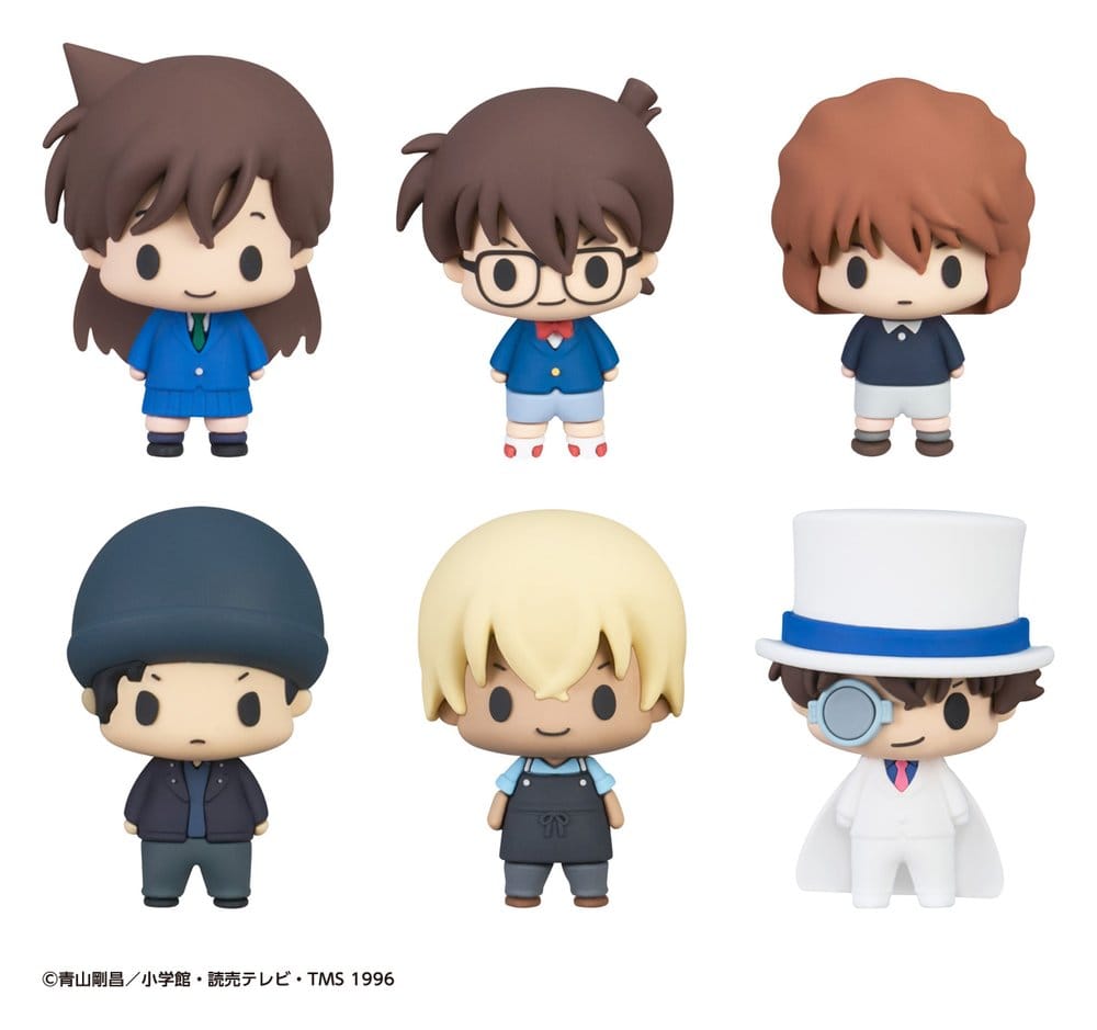 PRE ORDINE - Detective Conan Chokorin Collection Mini Figures 5 cm Blind Box Display (6)