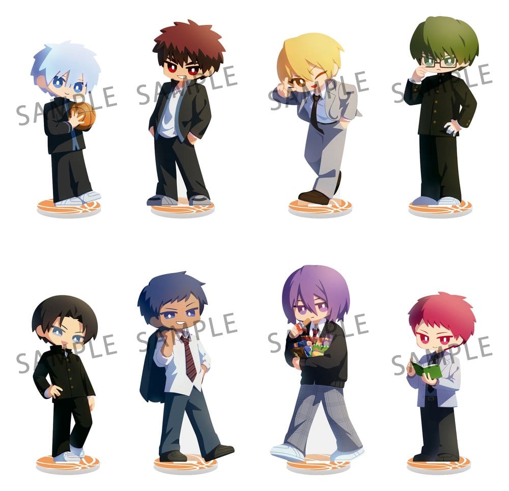 PRE ORDINE - Kuroko's Basketball Irusta Mini Figures 8 cm Blind Box Display (8)