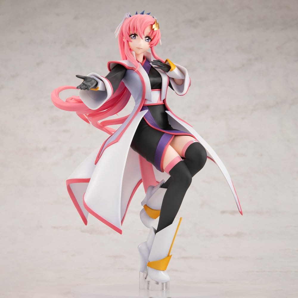 PRE ORDINE - Gundam GGG (Gundam Girls Generation) Series PVC Figure Mobile Suit Gundam SEED FREEDOM Lacus Clyne Battle Surcoat Ver. 22 cm