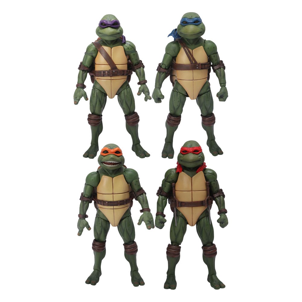 PRE ORDINE - Teenage Mutant Ninja Turtles Figures box set 1/12 Teenage Mutant Ninja Turtles (1990 Movie) 15 cm