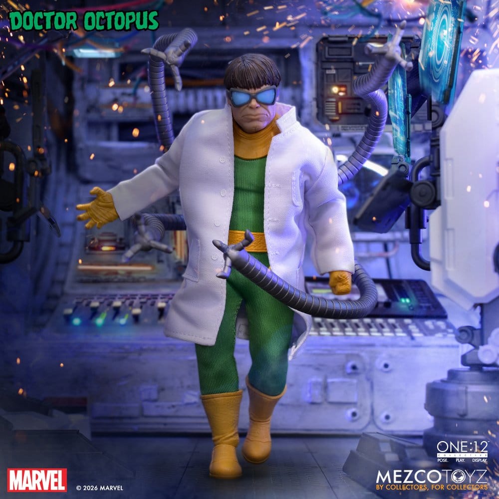 PRE ORDINE - Marvel Comics One:12 Collective Action Figure 1/12 Doctor Octopus 16 cm
