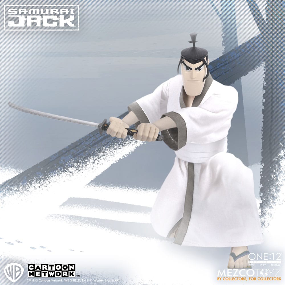 PRE ORDINE - Samurai Jack Action Figure 1/12 Samurai Jack 17 cm