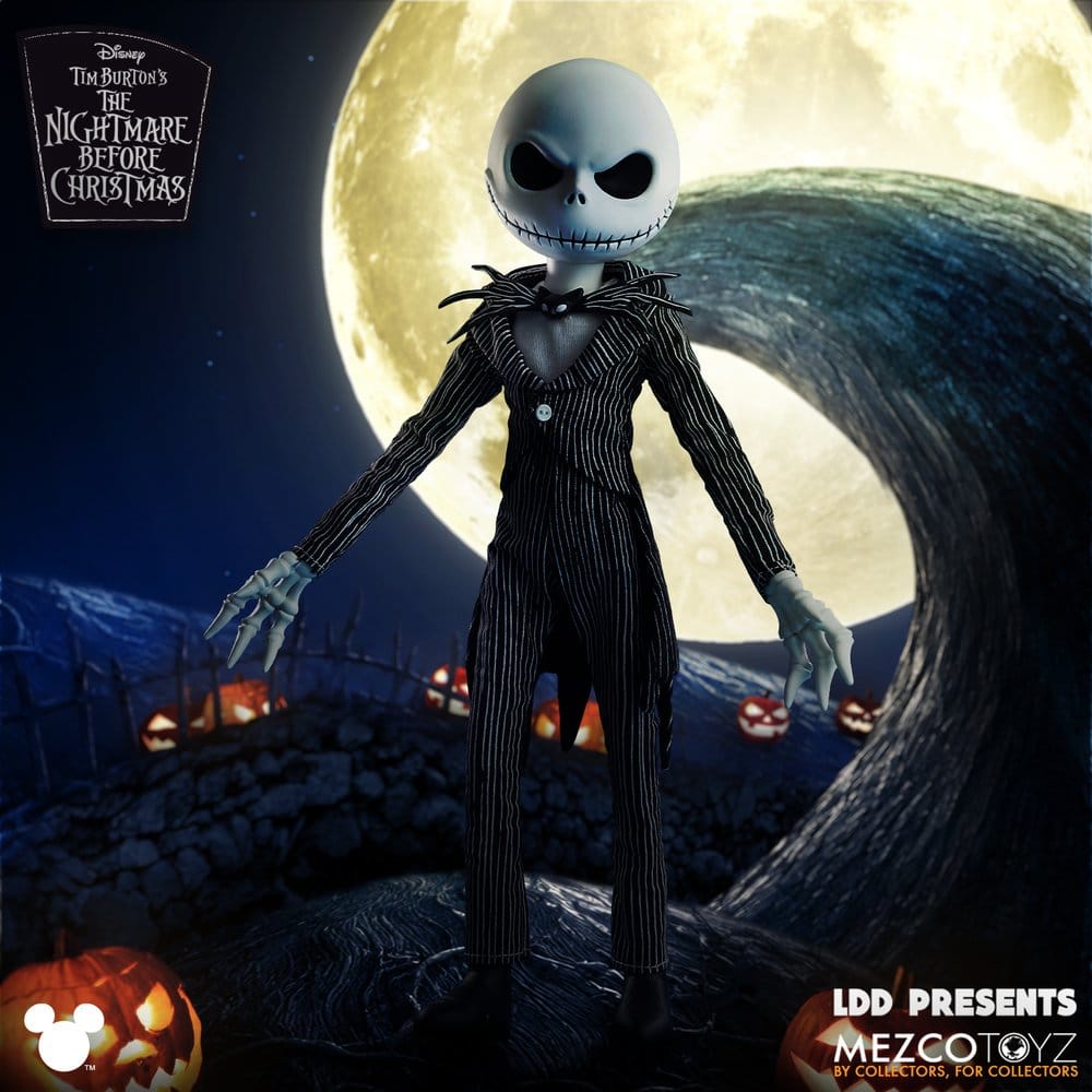 PRE ORDINE - Nightmare Before Christmas LDD Presents Doll Jack Skellington 25 cm