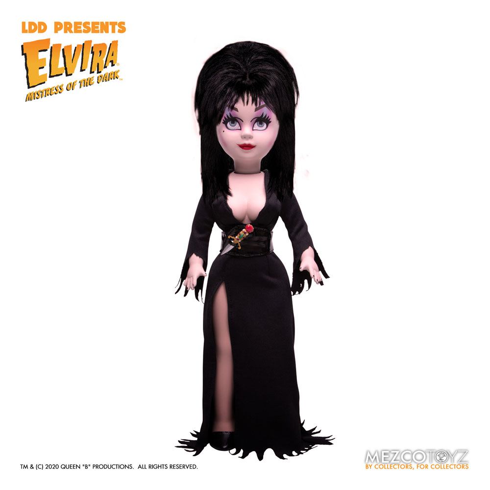 PRE ORDINE - Elvira Mistress of the Dark Living Dead Dolls Doll Elvira 25 cm