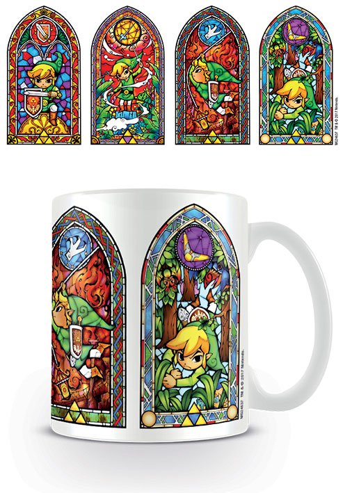 PRE ORDINE - Legend of Zelda Mug Stained Glass