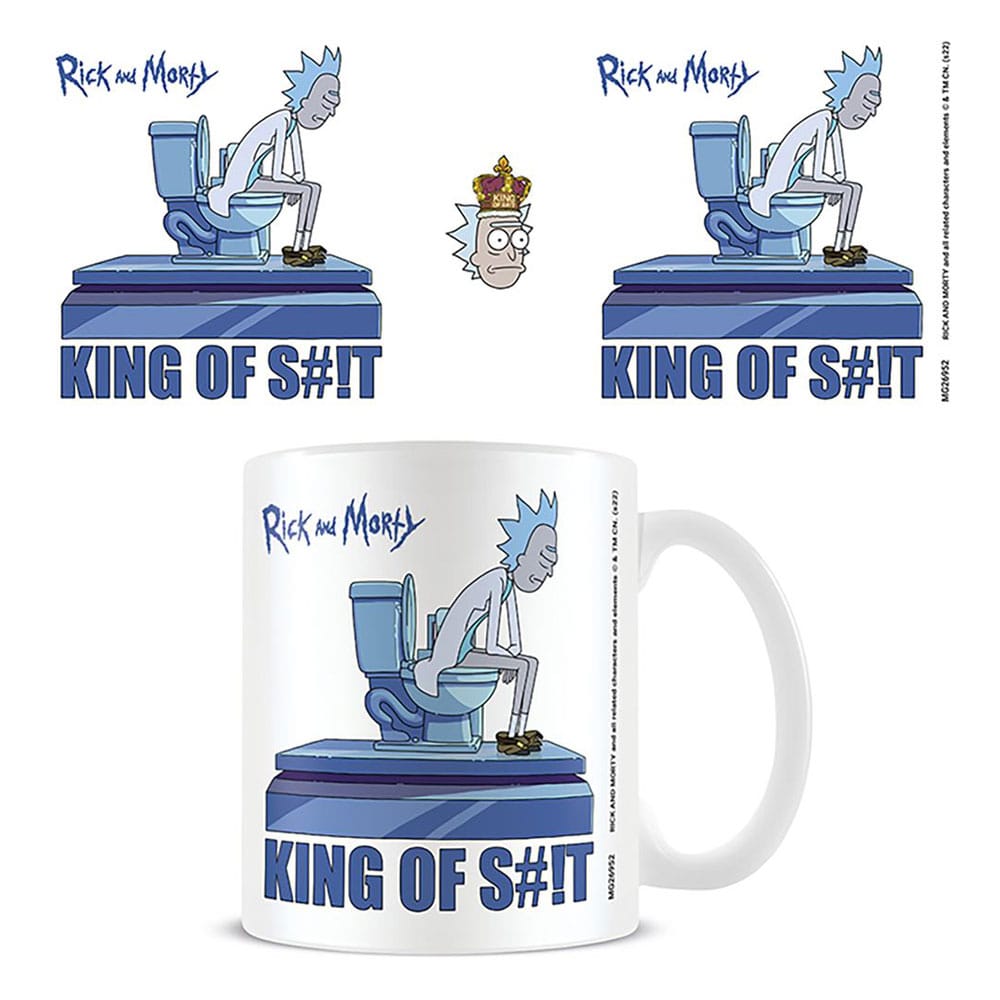 PRE ORDINE - Rick and Morty Mug King of Shit
