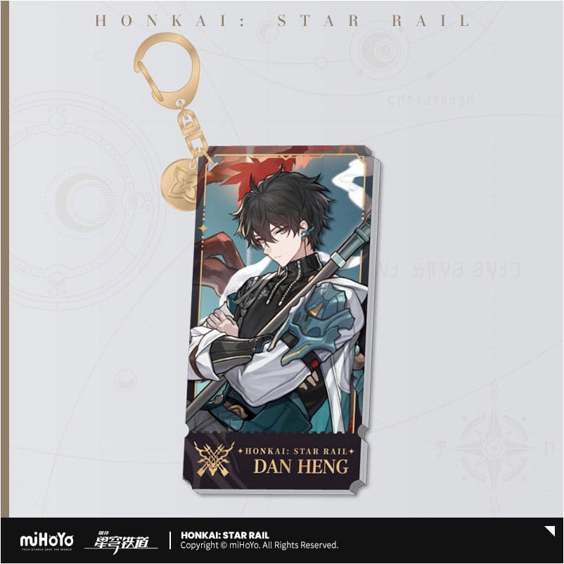 PRE ORDINE - Honkai: Star Rail Character Acrylic Keychain Dan Heng 9 cm