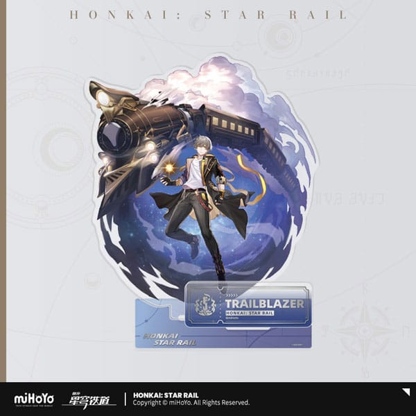 PRE ORDINE - Honkai: Star Rail Acryl Figure: Trailblazer (Male) 16 cm
