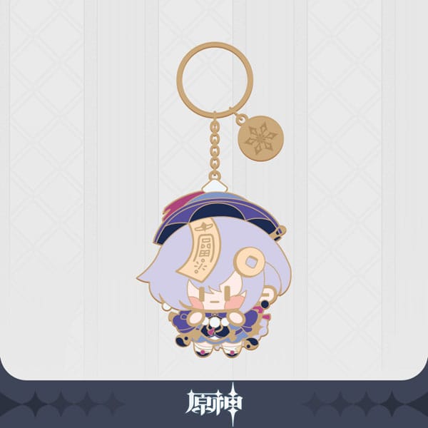 PRE ORDINE - Genshin Impact Character Metal Keychain Qiqi