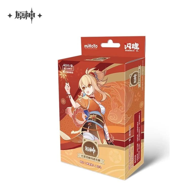 PRE ORDINE - Genshin Impact Trading Card Game Series 03 Pre-Build Starter Deck 08 Yoimiya *Chinese Version*