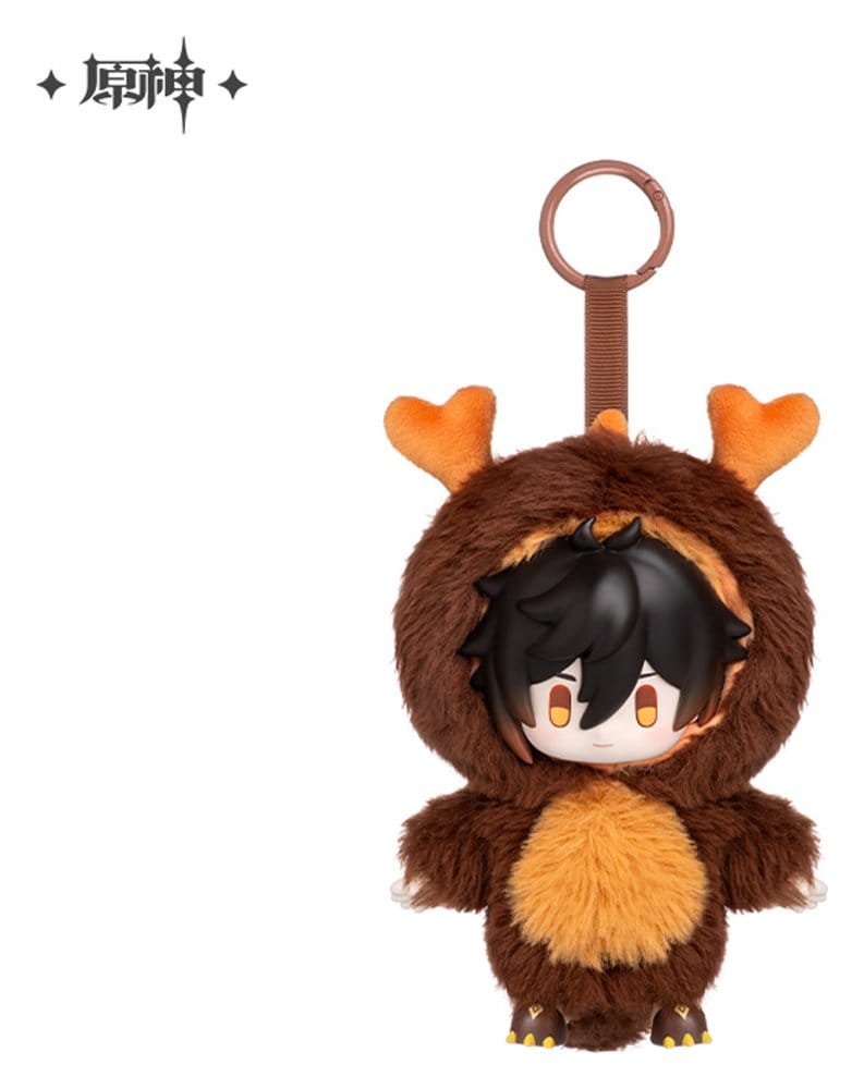 PRE ORDINE - Genshin Impact Winter Nesting Series Vinyl Plush Keychain Zhongli 15 cm