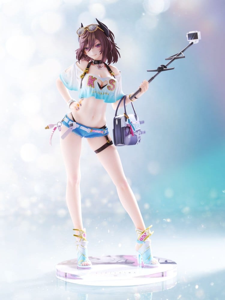 PRE ORDINE - Azur Lane PVC Figure 1/7 Kirishima Bravely Summer TF edition 28 cm