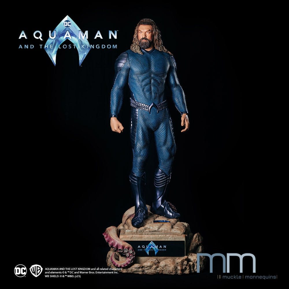 PRE ORDINE - Aquaman (Lost Kingdom) Life-Size Statue Aquaman 230 cm
