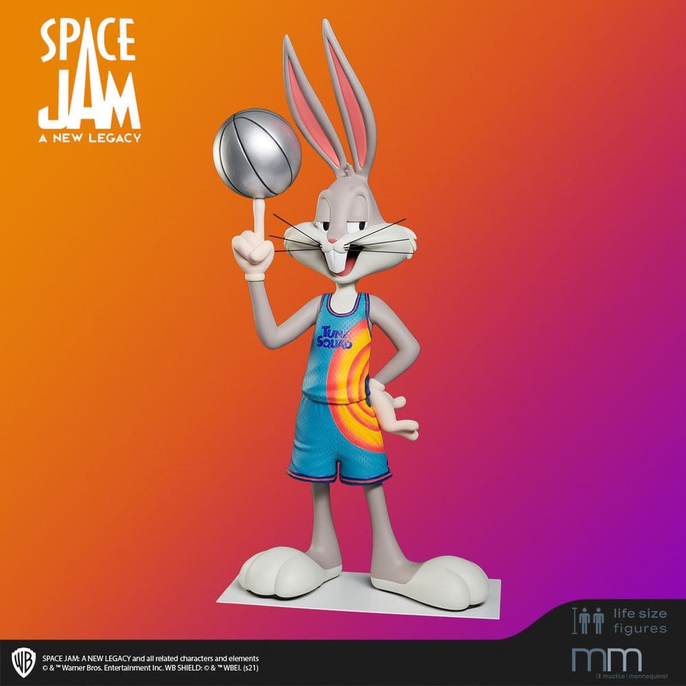 PRE ORDINE - Space Jam: A New Legacy Life-Size Statue Bugs Bunny 150 cm