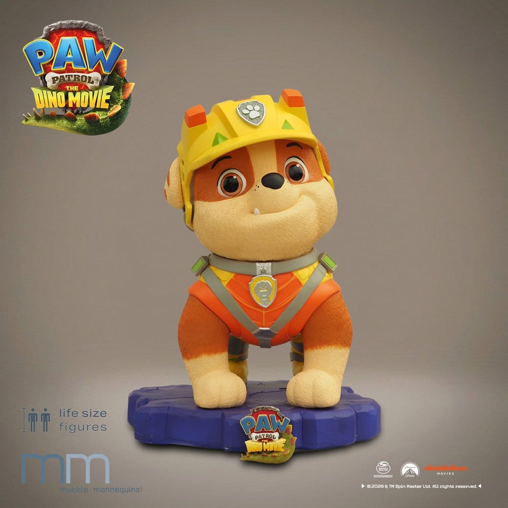 PRE ORDINE - PAW Patrol Life-Size Statue Rubble (without Base) 167 cm