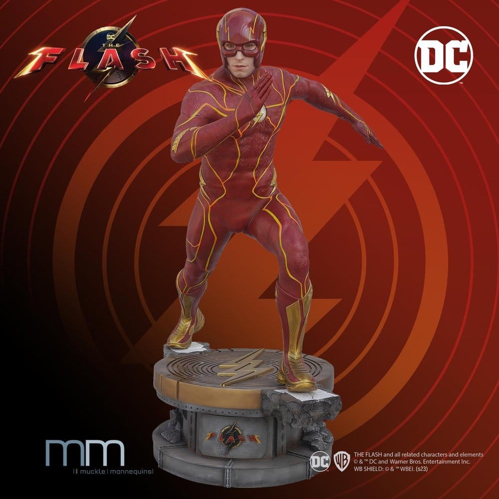 PRE ORDINE - The Flash Life-Size Statue Flash 210 cm