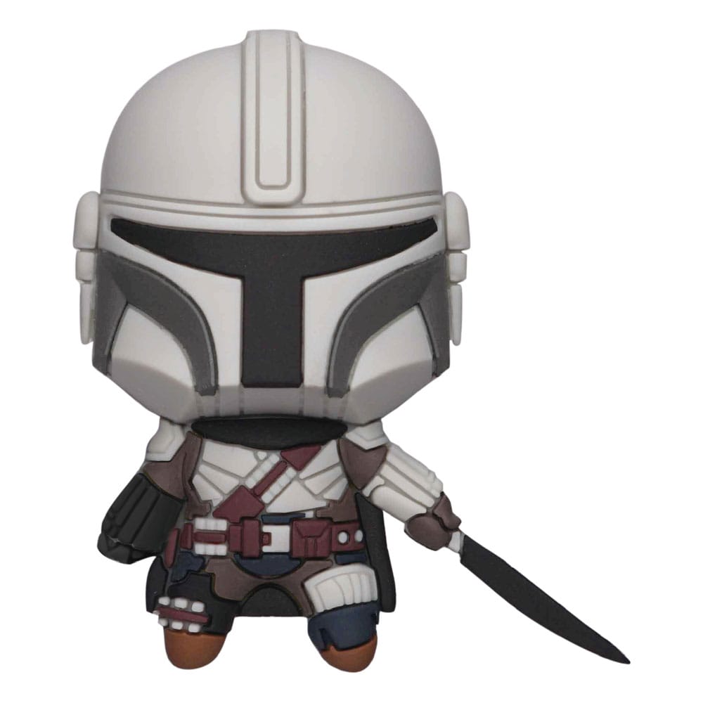 PRE ORDINE - Star Wars The Mandalorian 3D Magnet Mando with Darksaber