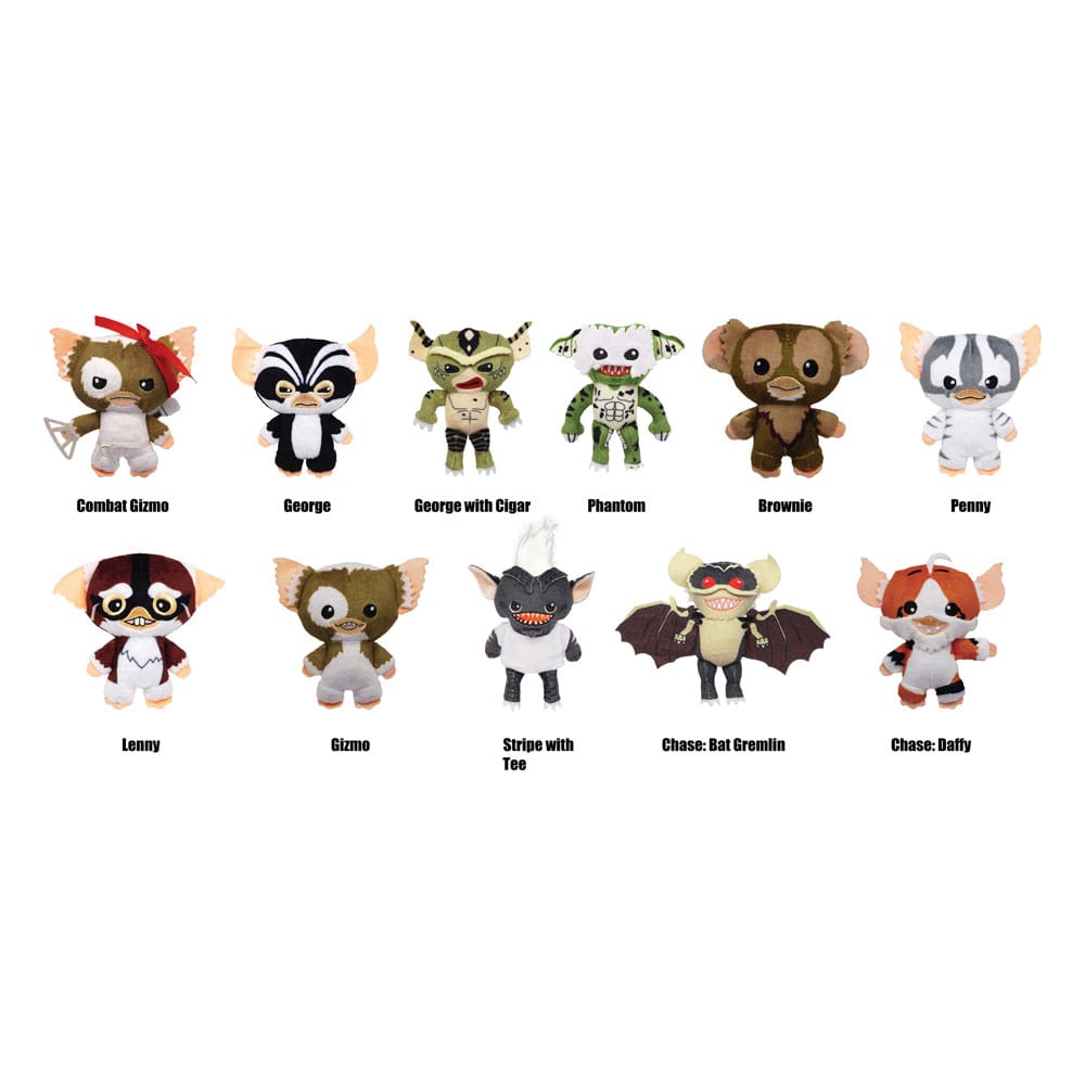 PRE ORDINE - Gremlins Plush Bag Clips Display (24)
