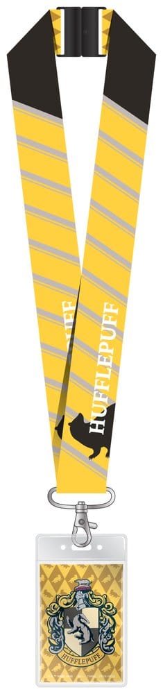 PRE ORDINE - Harry Potter Deluxe Lanyard with Card Holder Hufflepuff