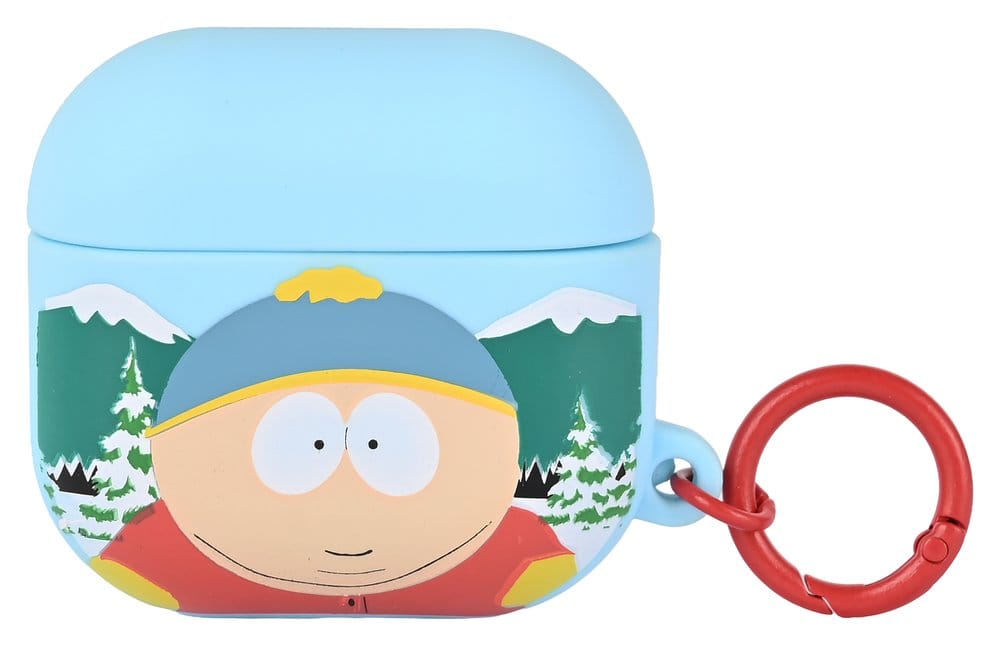 PRE ORDINE - South Park 3D Foam Airpods Case Bag Clip Cartman Display (12)