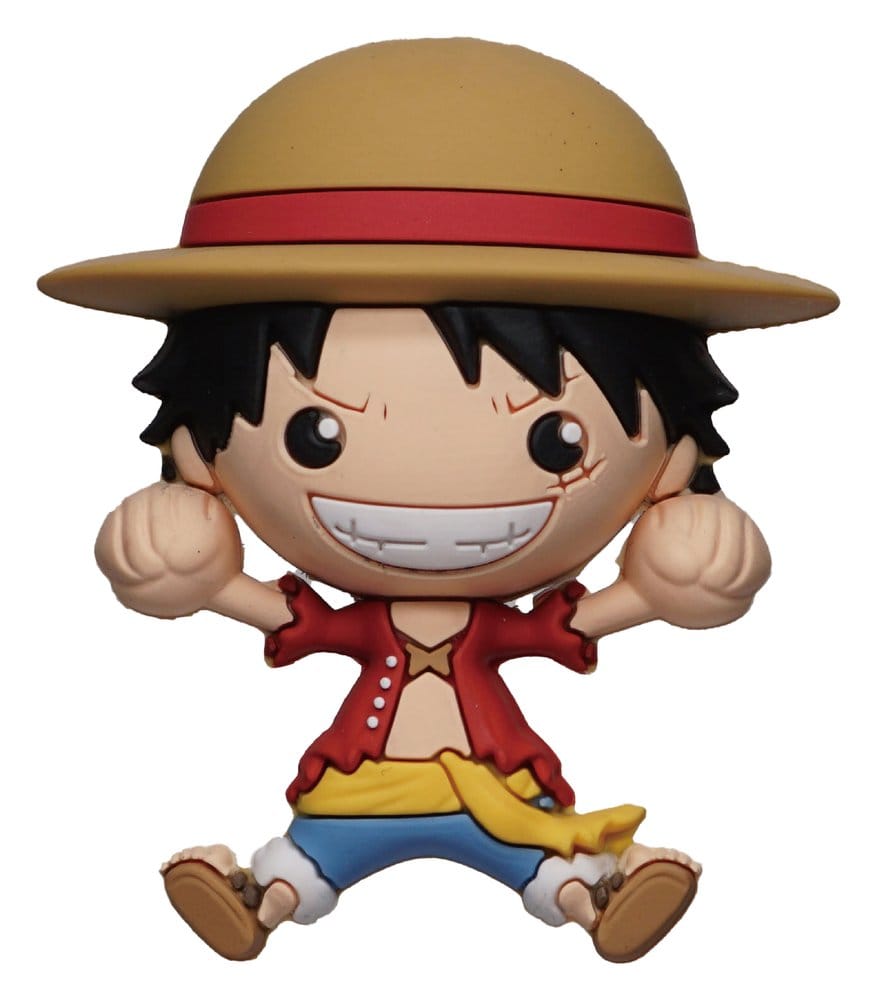 PRE ORDINE - One Piece 3D Foam Magnet Luffy