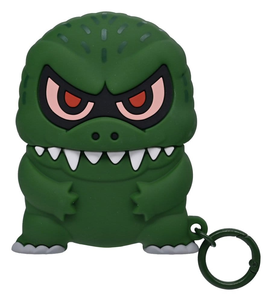 PRE ORDINE - Godzilla x Tokidoki 3D Foam Airpods Case Bag Clip Display (12)