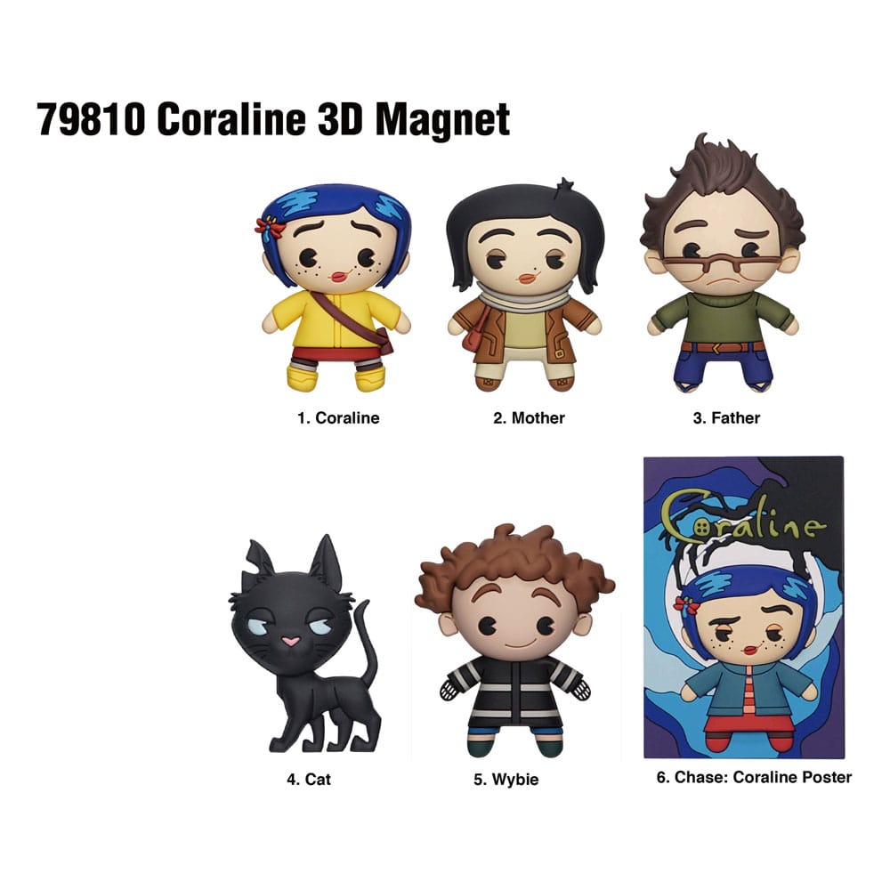 PRE ORDINE - Coraline blind pack Series 1 Display (12)