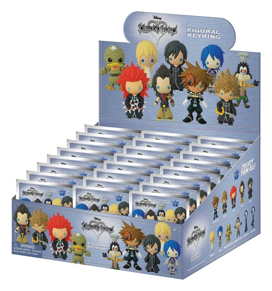 PRE ORDINE - Kingdom Hearts 3D PVC Bag Clips Series 3 Display (24)