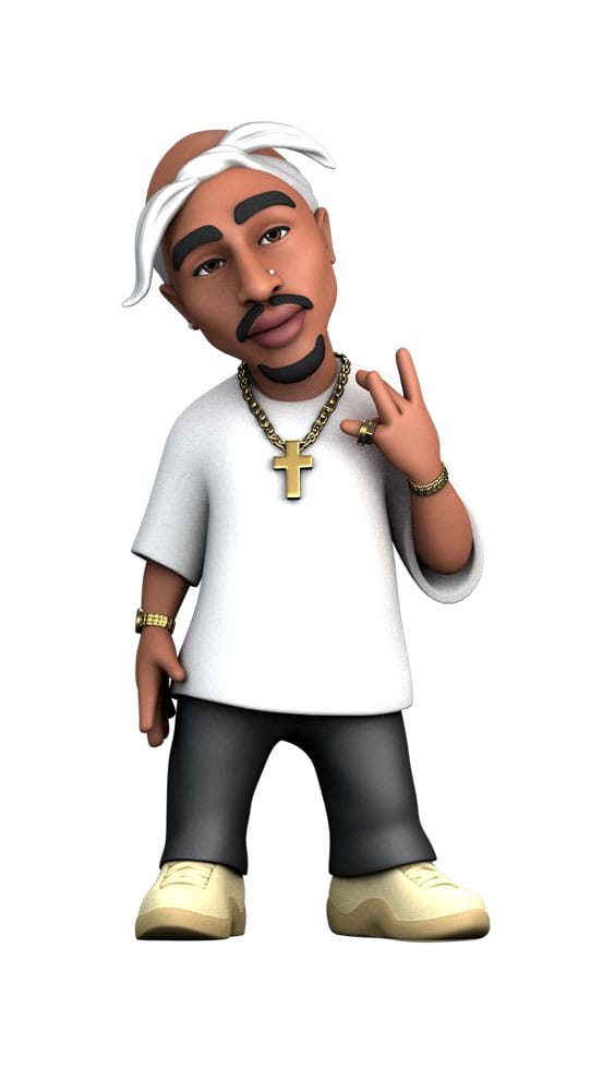 PRE ORDINE - Tupac Comics Minix Figure Tupac Shakur 12 cm