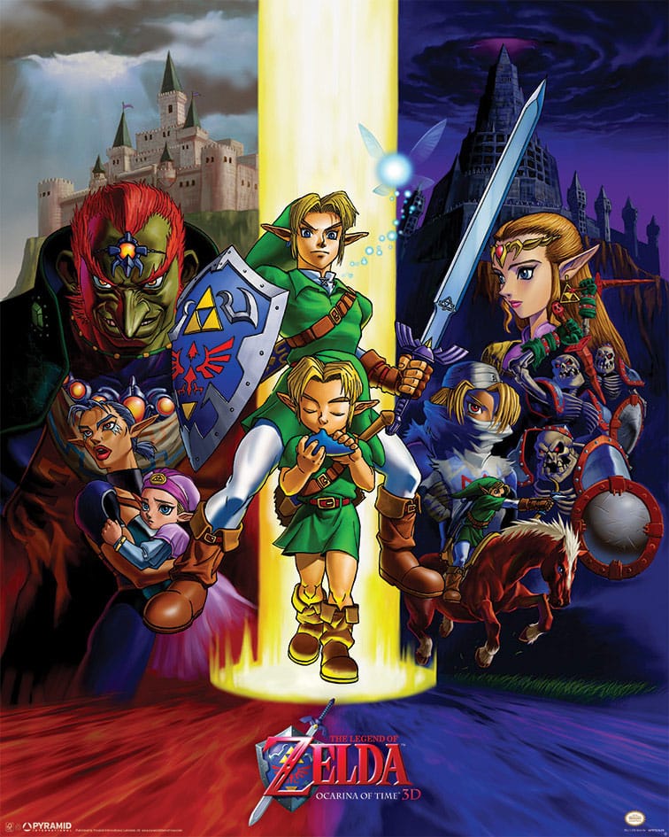 PRE ORDINE - The Legend of Zelda Poster Pack Ocarina of Time 40 x 50 cm (4)