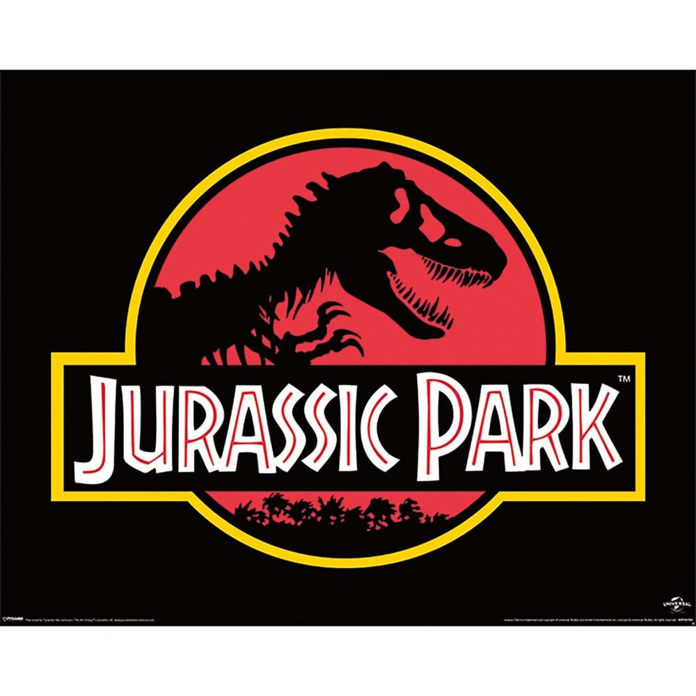 PRE ORDINE - Jurassic Park Mini Poster (Classic Logo) 40 x 50cm
