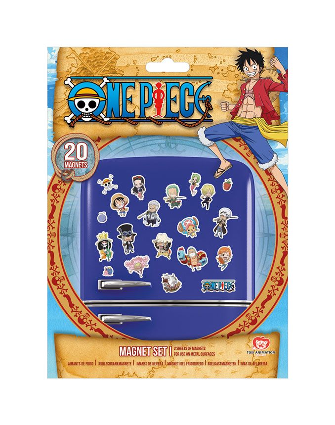 PRE ORDINE - One Piece Fridge Magnets Chibi