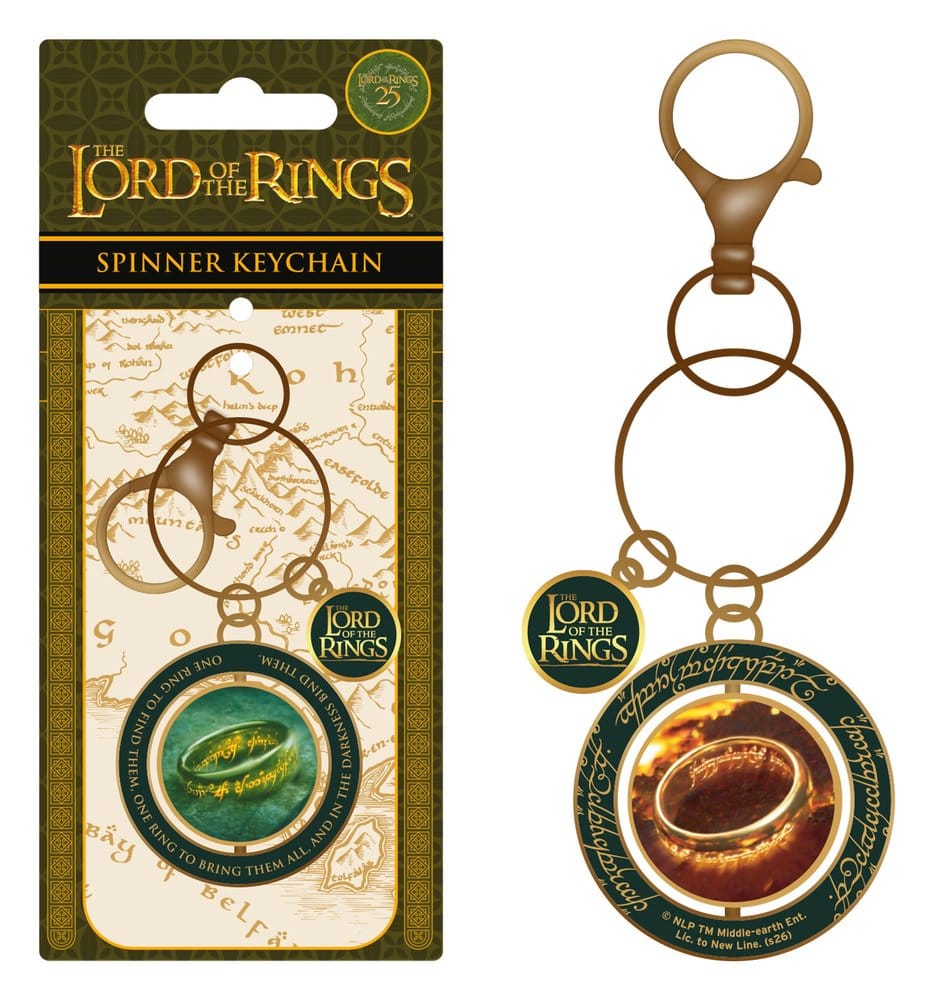 PRE ORDINE - The Lord of the Rings Spinner Keychain Epic Journey
