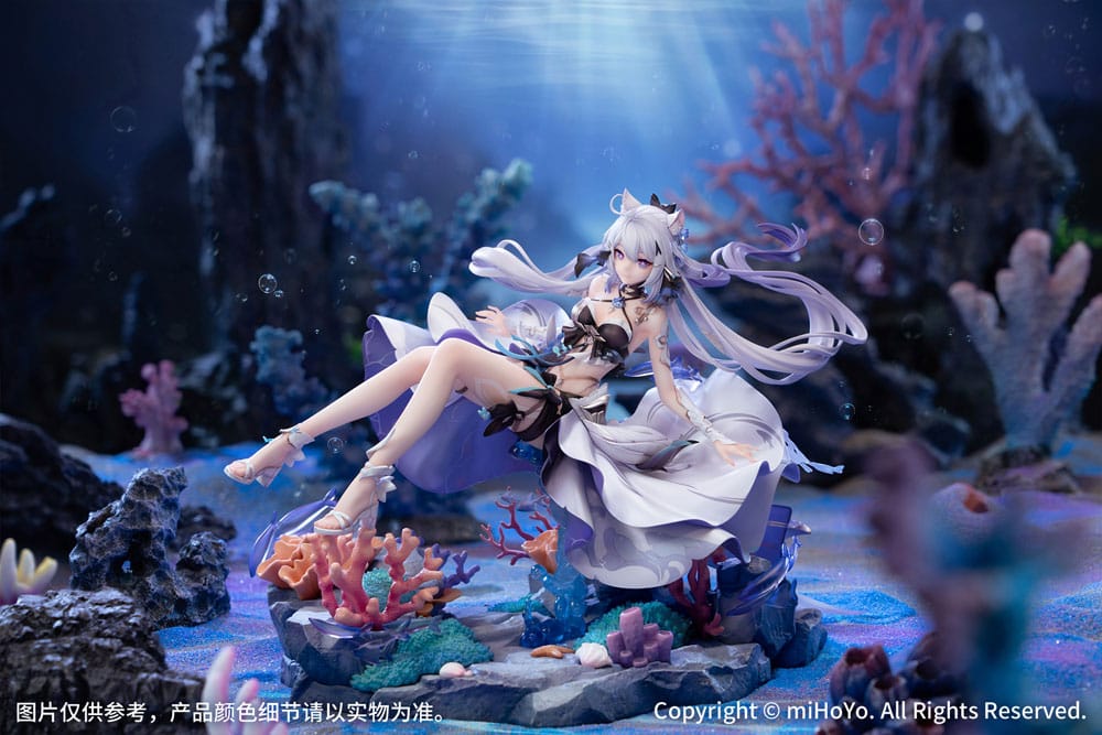 PRE ORDINE - Honkai Impact 3rd PVC Statue 1/7 Kiana Herrscher of Finality: Selenic Ripples Ver. Bonus Edition 20 cm