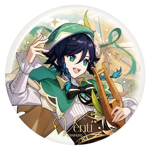 PRE ORDINE - Genshin Impact Anniversary Celebration Series Pin Badge Venti 6th Anniversary 7 cm