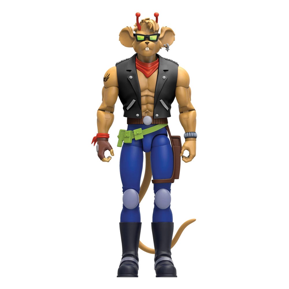 PRE ORDINE - Biker Mice From Mars Action Figure Throttle 18 cm
